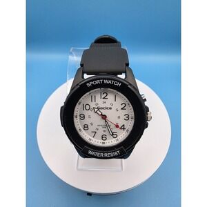 Socico Sport Watch Black Water-resistant Up To‎ 50 Meters Manuel Included #0196